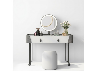 Schminktisch Modern Konsolentischen Friséiertisch Make-Up Dësch Luxus Neien