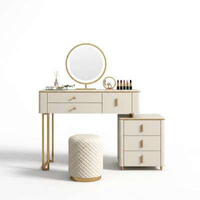Design Luxusdësch Konsolendëscher Holzdesign Modern Schminkdësch
