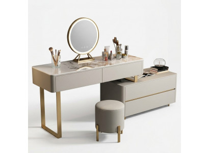 Schminktisch Konsole Schlofkummer Miwwelen Design Luxus Konsolendësch