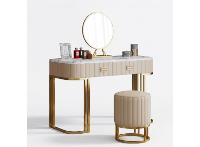 Designer Schminktisch Kosmetik Dësch Spigel Konsoleschlofkummer Nei
