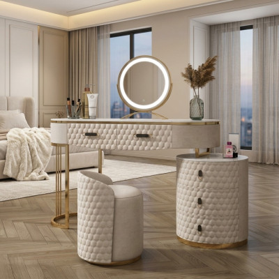 Design Luxus Miwwelen Schminktisch Dësch Konsolen Modern Schlofzëmmer