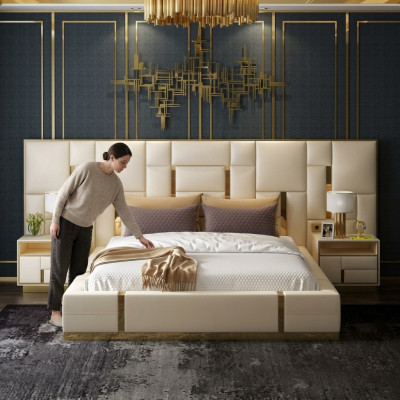 Luxus Schlofzëmmer Bett Polster Design Luxus Duebel Hotel Better Neien