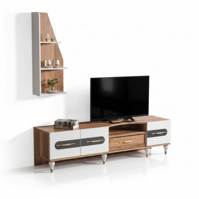 Modern RTV Regal Sideboard Kommode Lowboard Fernseh Ständer Schaf Schiefmueble