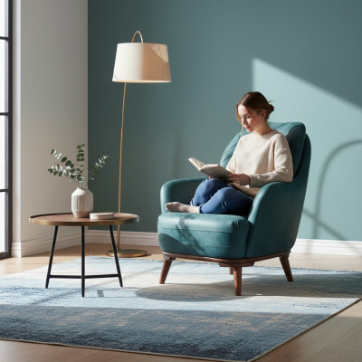 1-Sëtzer Modern Relax Sessell Chesterfield Modern Stil Luxus Nei Wunnzëmmer Sessell