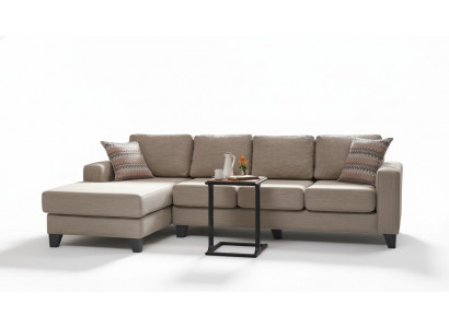 Wunlandschaft Ecksofa L-Form Couch Sëtz Polster Sofa Luxus Miwwelen Sofas modern Nei