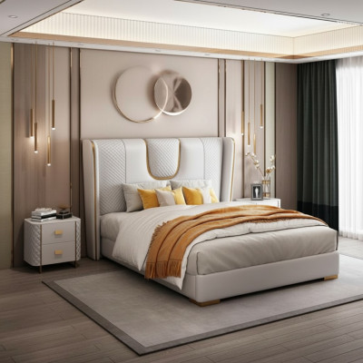 Duebel Hotel Better Schlofkummer Bett Polster Design Luxus Miwwelen Metall
