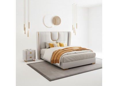 Duebel Hotel Better Schlofkummer Bett Polster Design Luxus Miwwelen Metall