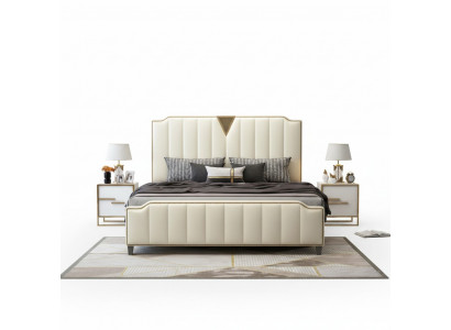 Duebelbett Schlofkummer Better Luxus Duebel Bett Beig Dekor Miwwelen