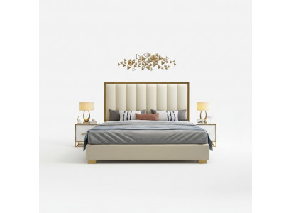 Bett Këssen Design Luxus Duebel Hotel Better 180x200cm Schlofzëmmer
