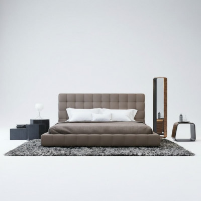 Modernen Kader Luxus-Schlofzëmmer-Bett Hotel-Design Gro Duebel