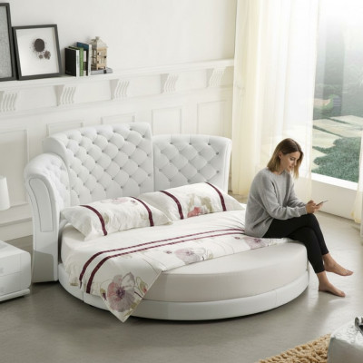 Ronn Bett Luxus Chesterfield Better Schlofzëmmer Duebelbett 200x200 cm