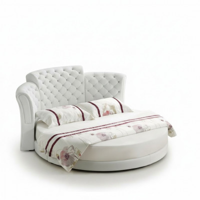 Ronn Bett Luxus Chesterfield Better Schlofzëmmer Duebelbett 200x200 cm