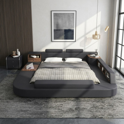 Biedemodern Hôtel Multifunktion Duebel Luxus Design Bett Polster