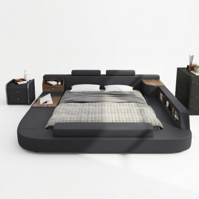 Biedemodern Hôtel Multifunktion Duebel Luxus Design Bett Polster