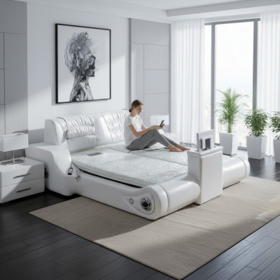 Duebel Luxus Design Wäisst Bett Polster Better Modern Hotel Multifunktioun