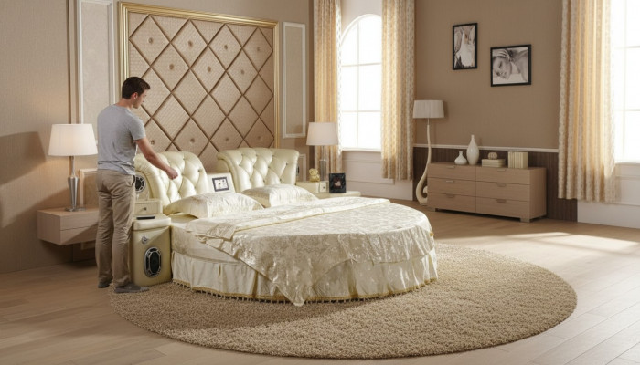 Ronnt Bett Ronnt Design Better Duebel Luxus Hotel Gestell Schlofzëmmer