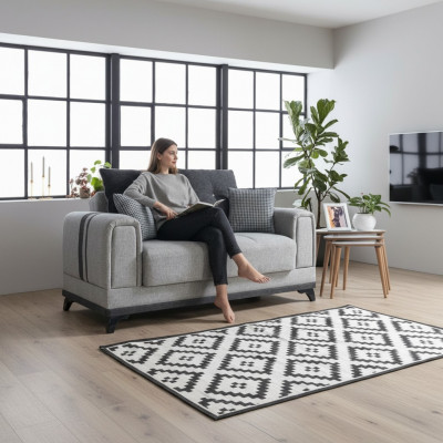 Luxus Wunnzëmmer Canapé 2 Sëtz Relax Canapé Modern Luxus Canapé Landhaus Couch.