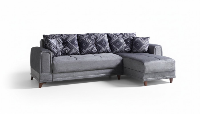 Eckcouch Wunnlandschaft Gro L-Form Eck Sofa Wunnzëmmer Eckcouch Modern