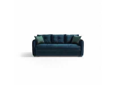 Wunnzëmmer Canapé 3 Sëtzer Design Stil Miwwelen Relax Canapé 3er Modern Canapéen Blo Nei