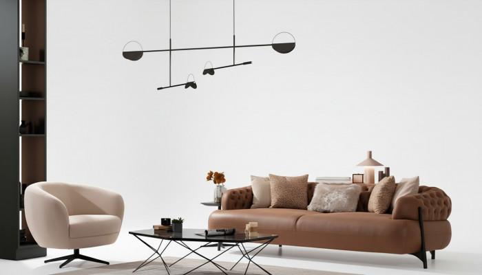 Canapé-Set 3+1 Sëtzer Still Set Modern Relax Still Miwwelen Neit Luxus