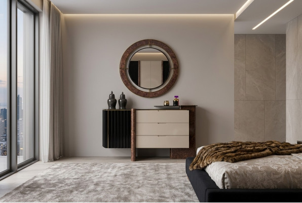 Kommod, Kommoden, Schaf, Modern Sideboard, Schlofzëmmer, Loft Schlofzëmmer