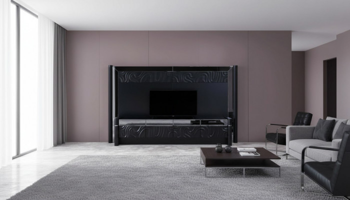 Holzmëbelen Modern Wunnéngsdëscher Designer Wunnzëmmermëbelen TV-Stänn Mauerschaf