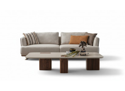 Modern Sofa 3 Sëtzgeleeënheet Relax Sofa Luxus 3er Sofa Wunnzëmmer 3 Sëtzgeleeënheet