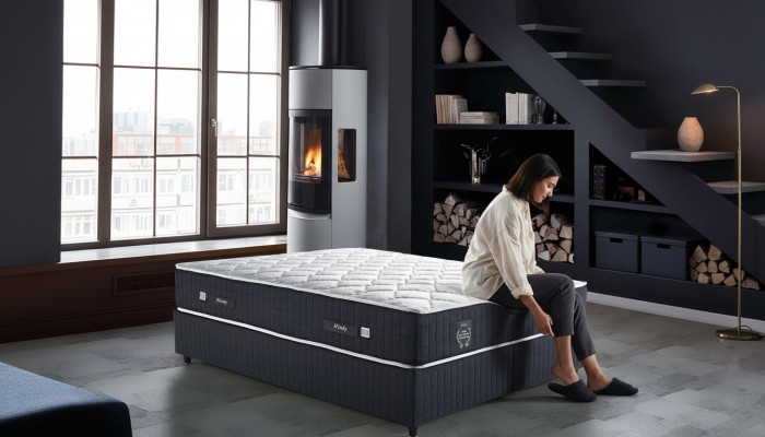 Schaumstoff Modern Exklusiv Matratz Luxus Miwwel Orthopädesch 25cm 200x200 Nei