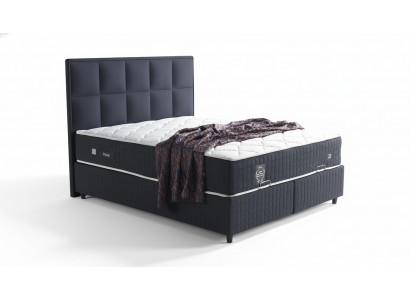 Designer-Duebbelbett Holz Designer-Betten Miwwelen Schlofzëmmer Bett Boxspring