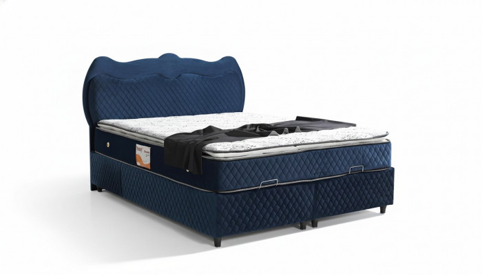 Bett Design Better Luxus Blo Polster Schlofkummer Miwwelen Luxus Modern Boxspring