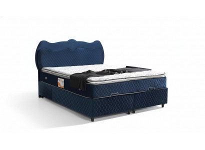 Bett Design Better Luxus Blo Polster Schlofkummer Miwwelen Luxus Modern Boxspring