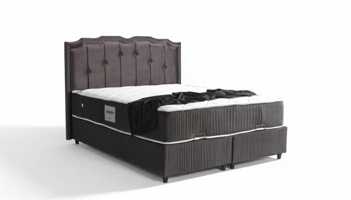 Bett Design Better Luxus Polster Schlofzëmmer Miwwelen Boxsping Brong 160x200