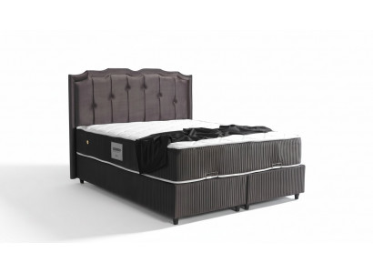 Bett Design Better Luxus Polster Schlofzëmmer Miwwelen Boxsping Brong 160x200