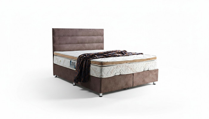 Bett Design Better Luxus Bettkascht Polsterschlofkummer Miwwelen Stoff 160x200
