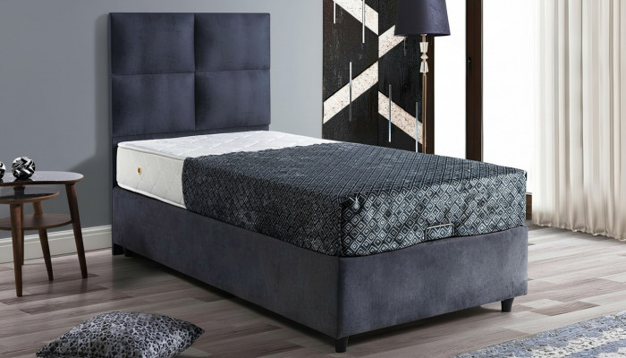 Bett Design Better Luxus Stoff Polster Schlofschamber Miwwelen 90x190 Modern