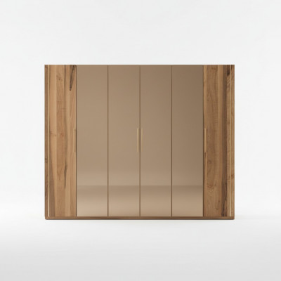 Kleederschaaf Schief Schief Design Holz Schlofkummer Modern Miwwel Nei