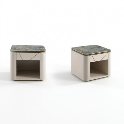 Schlofzëmmer Metall Luxus Konsolen Neit Nuetsdësch Design Konsol Bäistell Dëscher