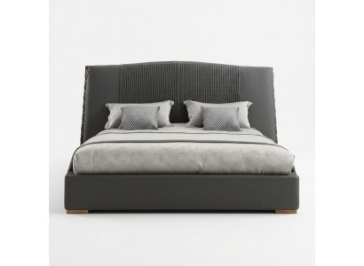 Luxusbett Holzbetter Bettrahmen Grau Duebelbettgestell Better Duebelbetter-