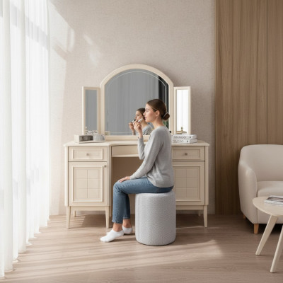 Make-up Dësch Konsole Spigel Schlofkummer Miwwelen Design Modern