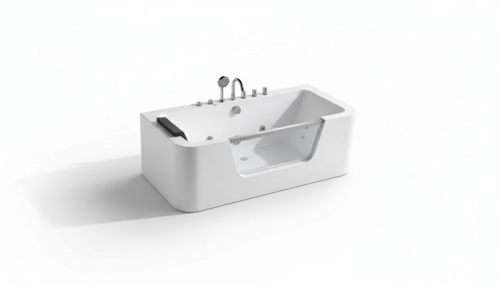 Badwanne Luxus Relax Wanne Komplett 170x80cm Badwanne Buedzëmmer Wanne
