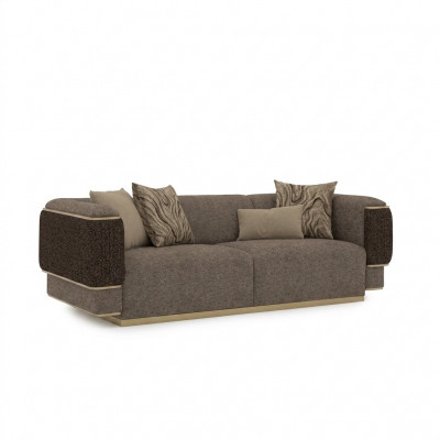Dreigang-Sofa Design Couch Polstermöbel Wunnzëmmer Ariichtung Modern Design