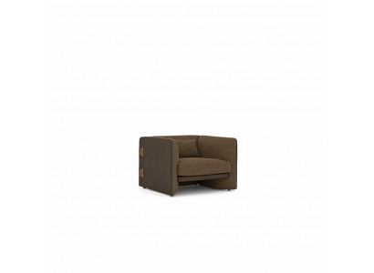 Brong Fauteuil Wunnzëmmer Ariichtung Luxus Textil Polstermöbel Modern Design