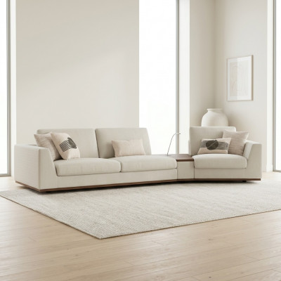 Stuffzëmmer Sofa Canapé Drësëtz Mobiliar Polster Textil Design Polstermébel