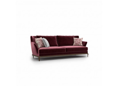 Design Stoffcouch Textil Dräisëtzer Couch Luxus Aféierung Wunnzëmmer Neio.
