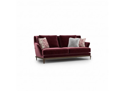 Zwee-Sëtz Sofa Design Gepolstert Sofa Wunnzëmmer Modern Ariichtung Luxus Couch