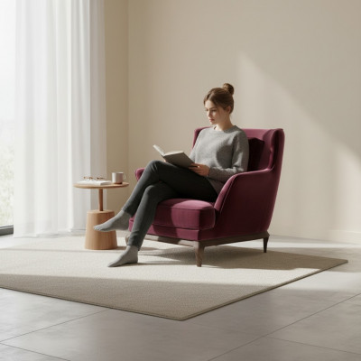 Moderne Luxus Stillen Wunnzëmmer Miwwelen Polstersessel Design Ariichtung