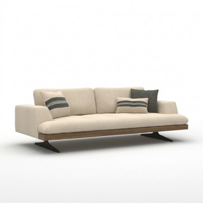Luxus Polstermiwwel Drësëtzer Sofa Design Modern Wunnzëmmer Canapé Neu