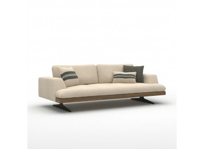 Luxus Polstermiwwel Drësëtzer Sofa Design Modern Wunnzëmmer Canapé Neu