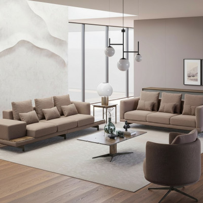 Sofa Garnitur Couch Polster Design Sofas Set Dräisëtzer Nei Polstersëtz