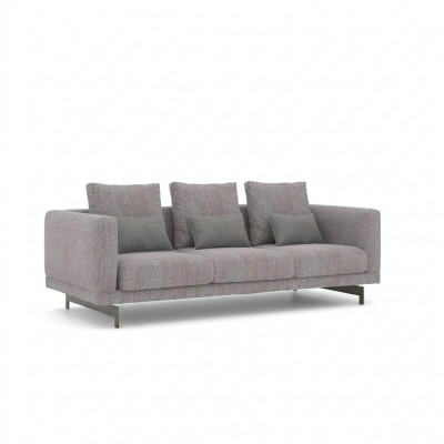 Grou Sofa Dräisëtzeger Couch Wunnzëmmer Modernen Design Luxus Polstermébel
